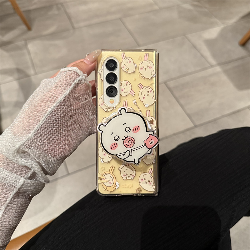 Phone Zone Accessories & Repair Photos - Casing Ponsel Magnetik Anime Chiikawa untuk