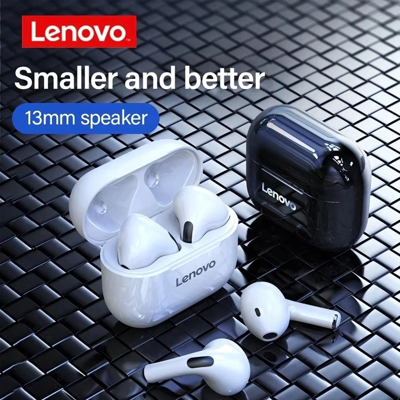 Phone Accessories Amazon - Headphone Bluetooth 5.4 Nirkabel Lenovo LP40