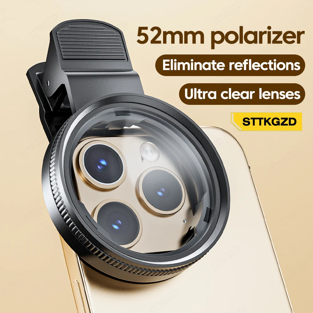 Phone Accessories Useful - Baru 52Mm CPL Filter Lensa Ponsel