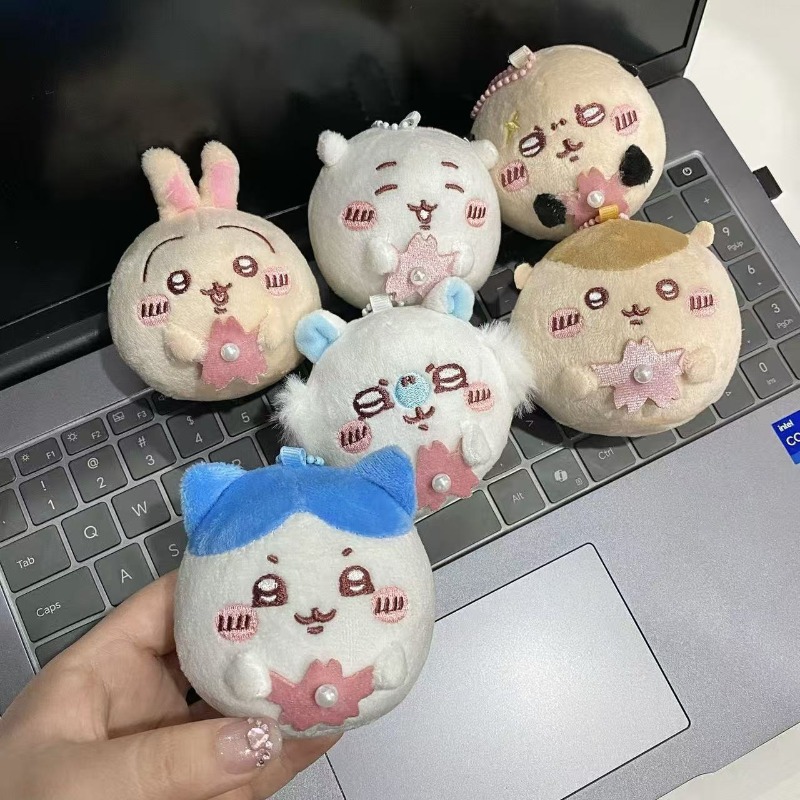 Phone Accessories Charms - Gantungan Kunci Plush Seri Sakura, Bentuk
