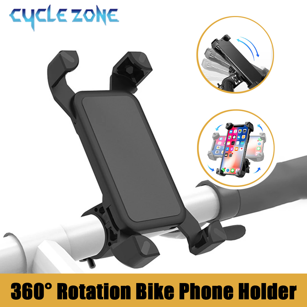 360 °   Dudukan Ponsel Sepeda  - Phone Zone Accessories & Repair Photos ulasan dan harga