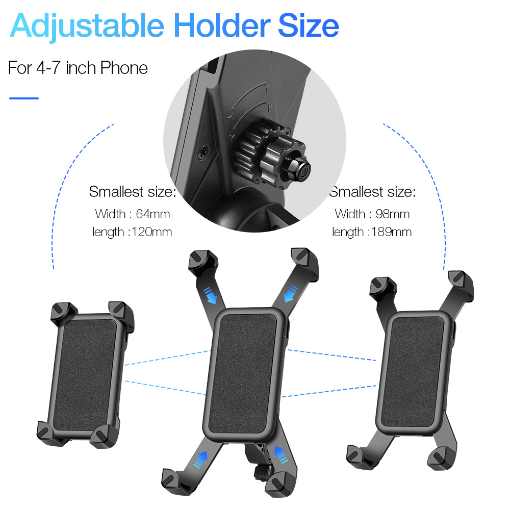 360 °   Dudukan Ponsel Sepeda  - Phone Zone Accessories & Repair Photos ulasan dan harga