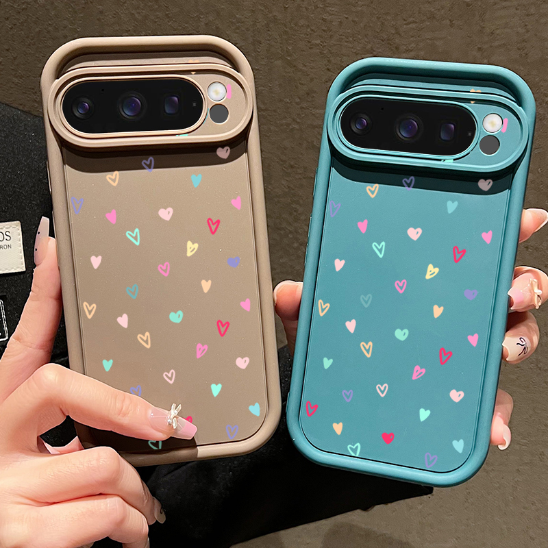 Casing Lunak Hati Kecil Berwar - Google Pixel 9 Pro ulasan dan harga