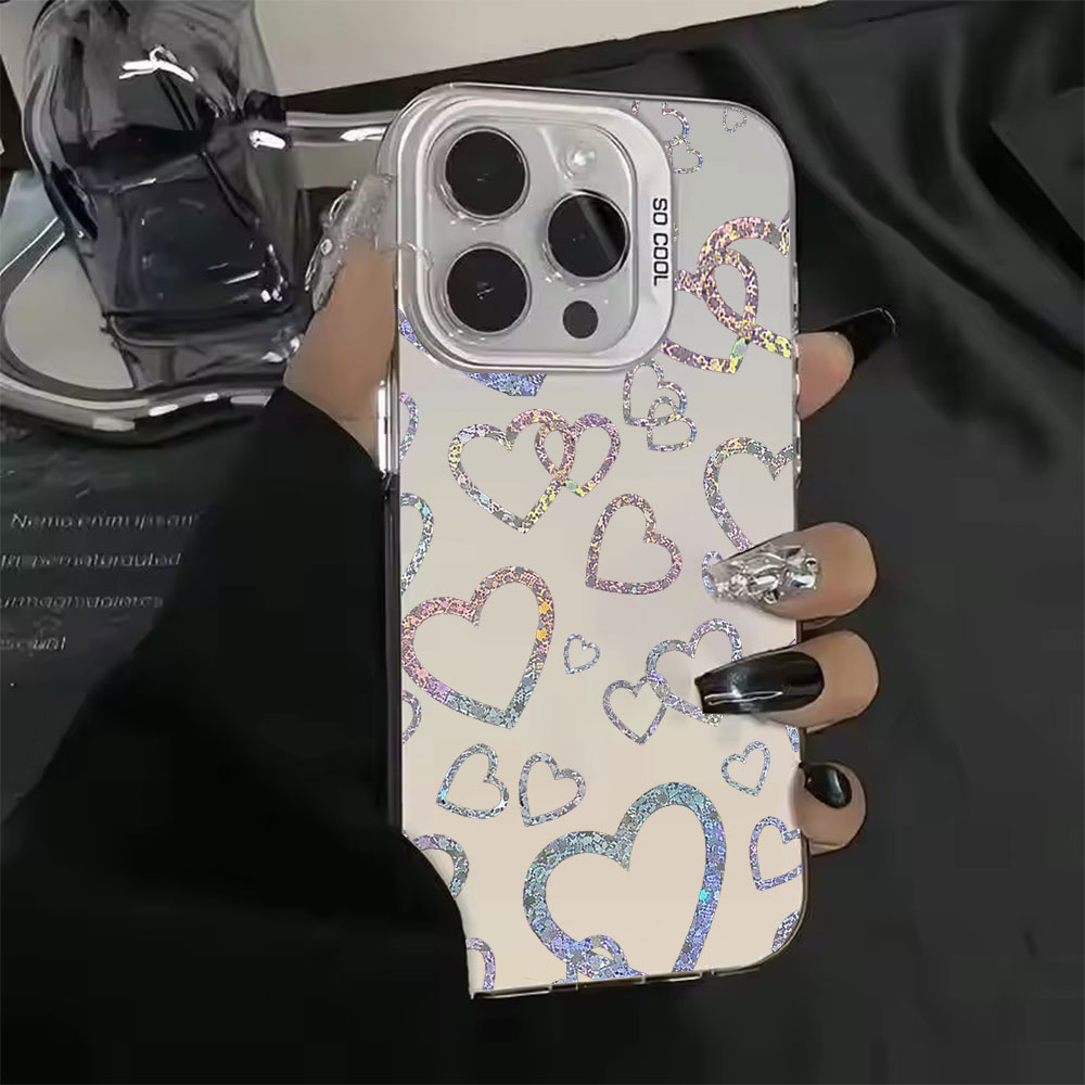 Casing dengan Motif Hati Berwa - Apple Iphone 15 ulasan dan harga
