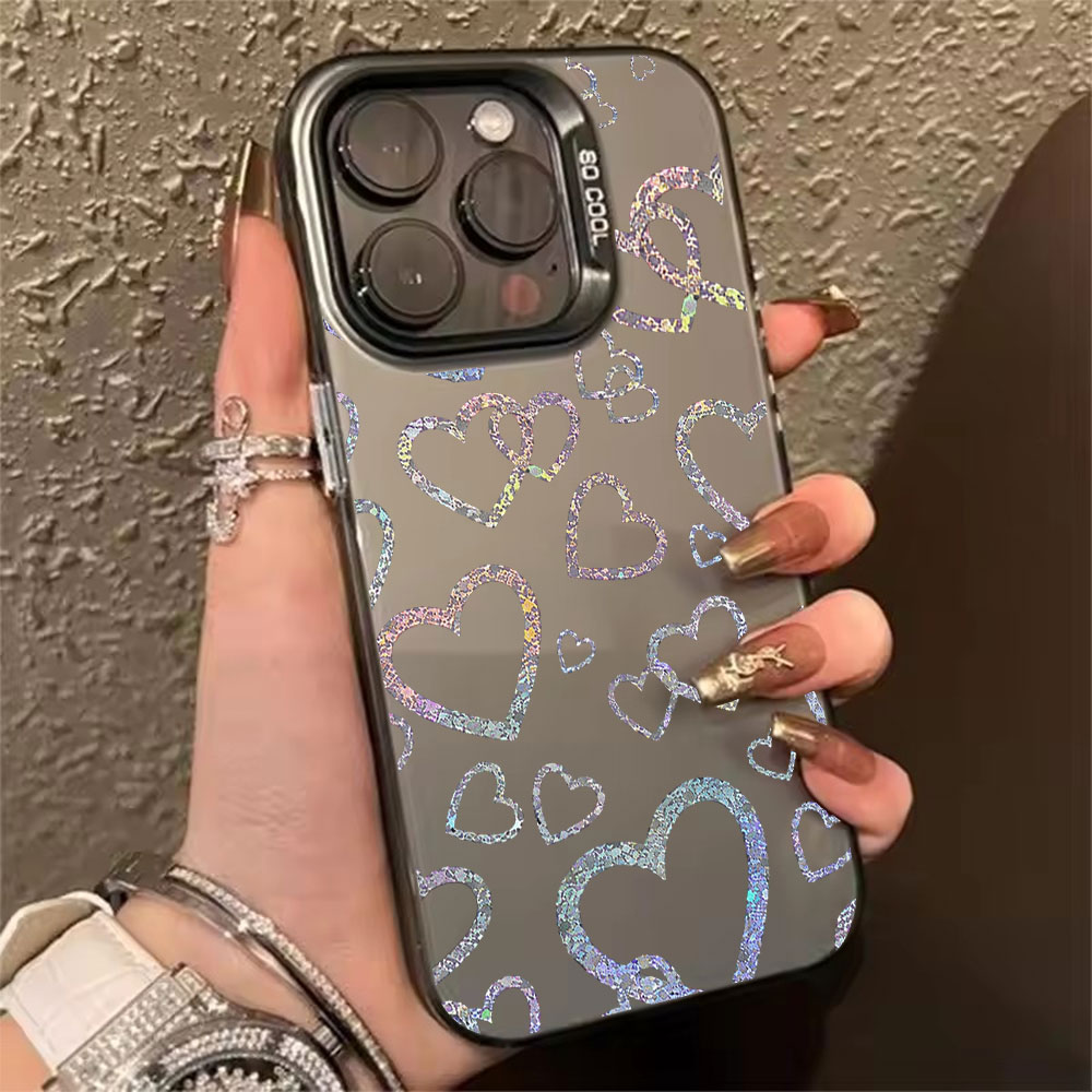 Casing dengan Motif Hati Berwa - Apple Iphone 15 ulasan dan harga