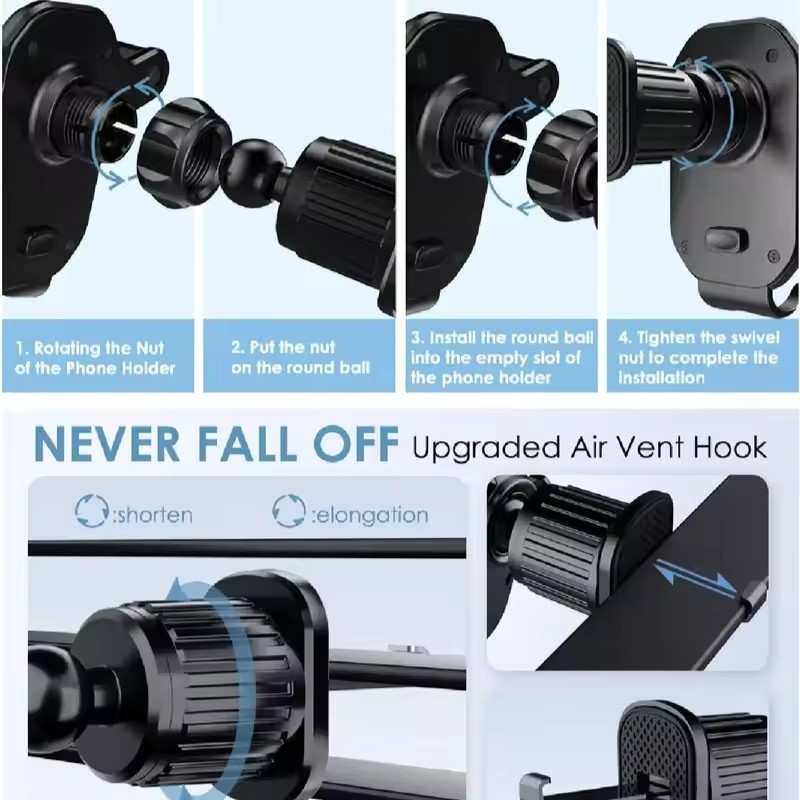 Penyangga Ponsel Universal den - Phone Accessories Holder Car ulasan dan harga