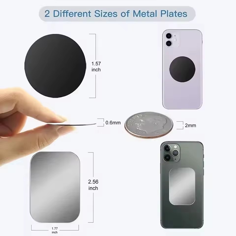 Pelat Logam untuk Dudukan Pons - Phone Accessories Useful ulasan dan harga