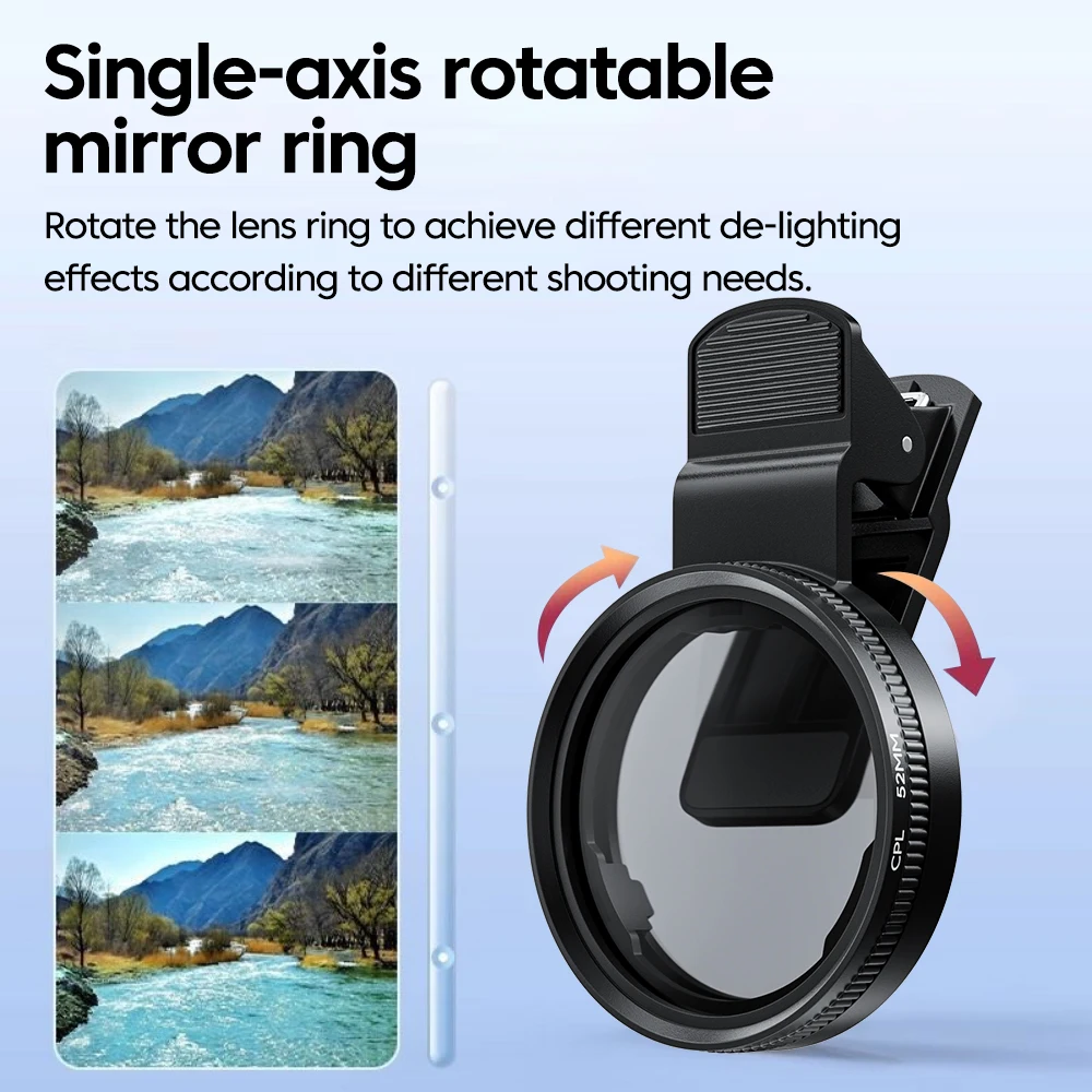 Baru 52Mm CPL Filter Lensa Pon - Phone Accessories Useful ulasan dan harga